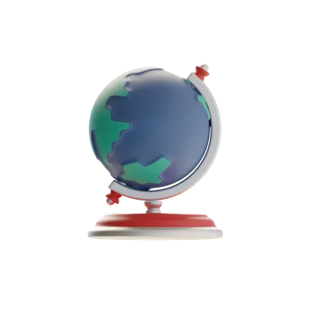 Globe  3D Icon