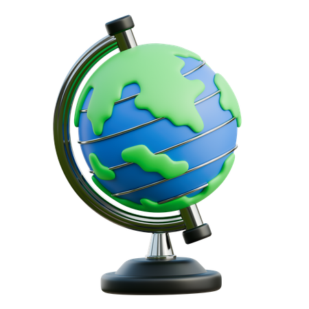 Globe  3D Icon