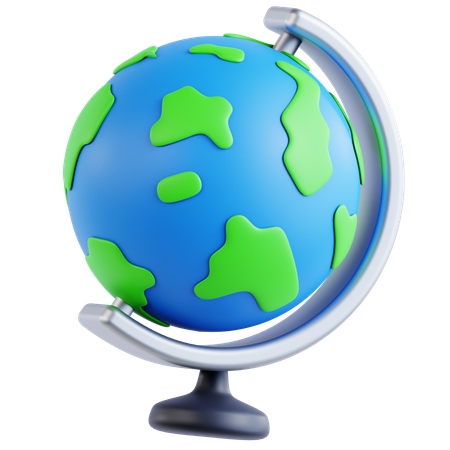 Globe  3D Icon