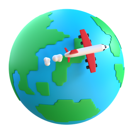 Globe  3D Icon