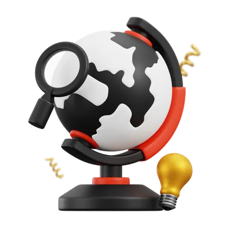 Globe  3D Icon