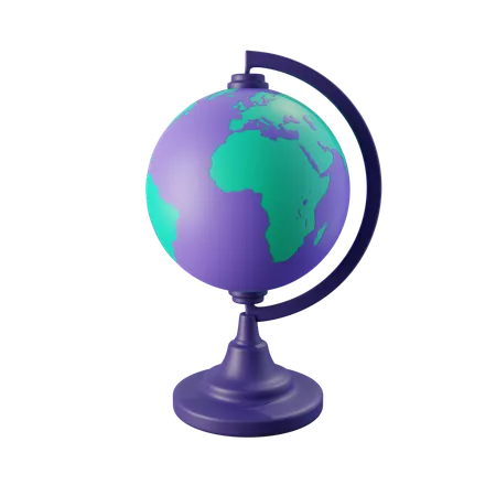 Globe  3D Icon