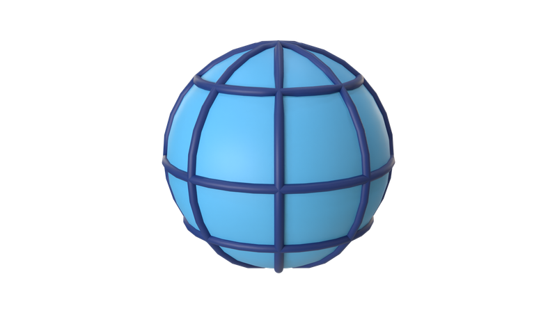 Globe  3D Icon