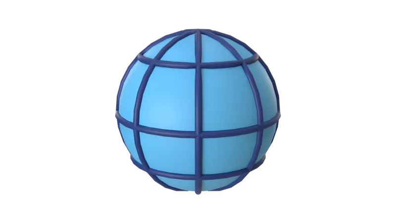 Globe  3D Icon