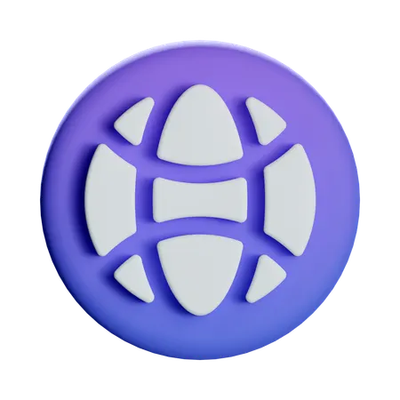 Globe 3D Icon