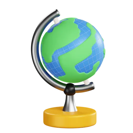 Globe  3D Icon