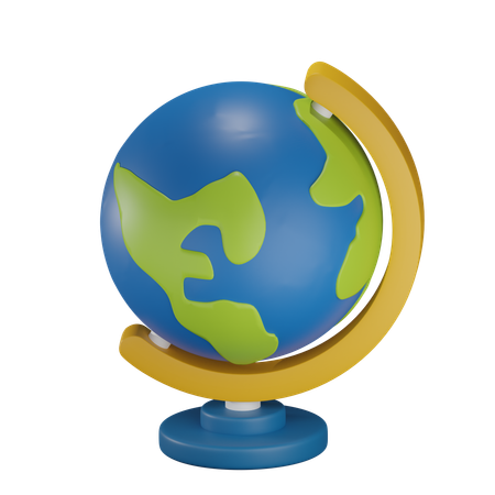 Globe  3D Icon