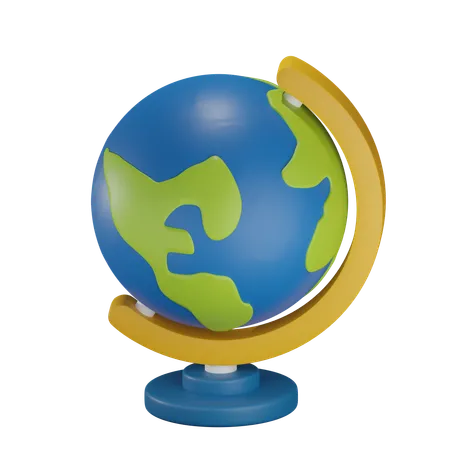 Globe  3D Icon