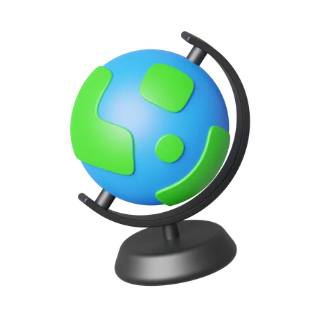 Globe  3D Icon