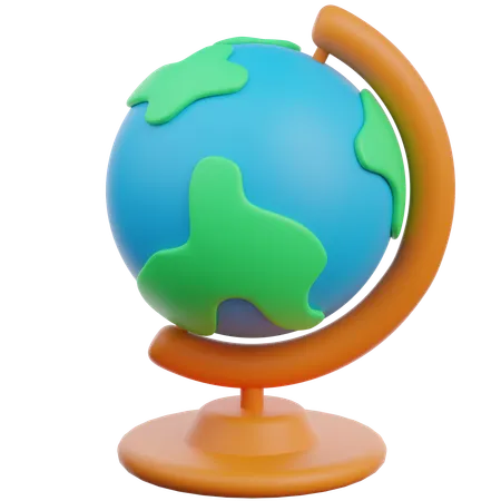 Globe  3D Icon