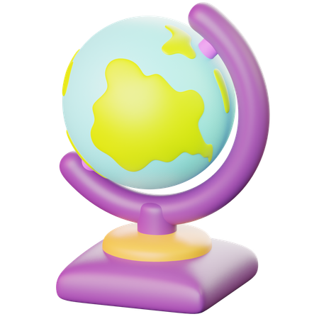 Globe  3D Icon