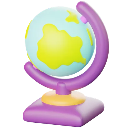 Globe  3D Icon