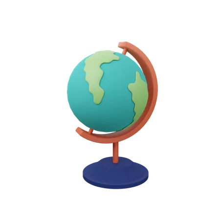 Globe  3D Icon