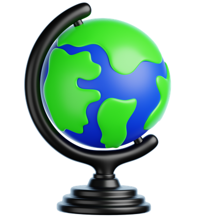 Globe  3D Icon