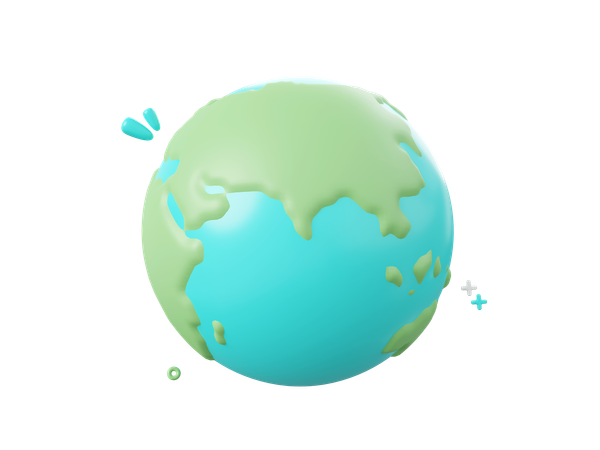 Globe  3D Icon