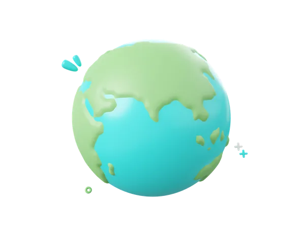 Globe  3D Icon