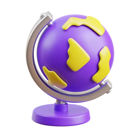 Globe  3D Icon