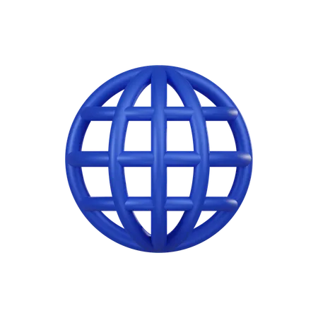 Globe  3D Icon