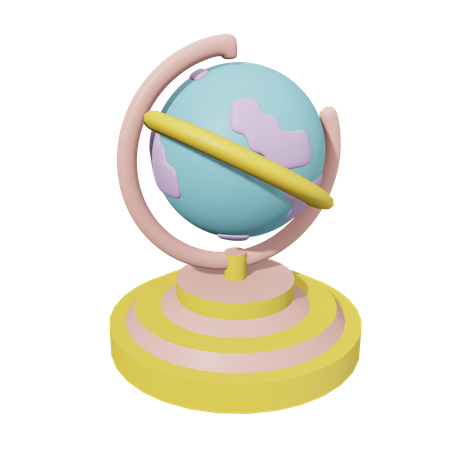 Globe  3D Icon