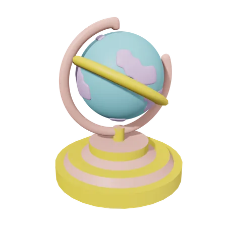 Globe  3D Icon