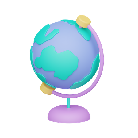 Globe  3D Icon