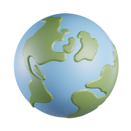 Globe  3D Icon