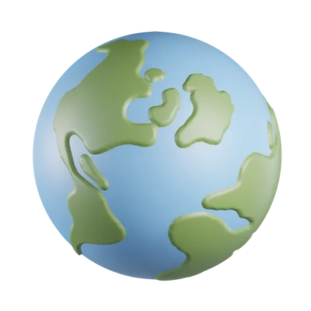 Globe  3D Icon