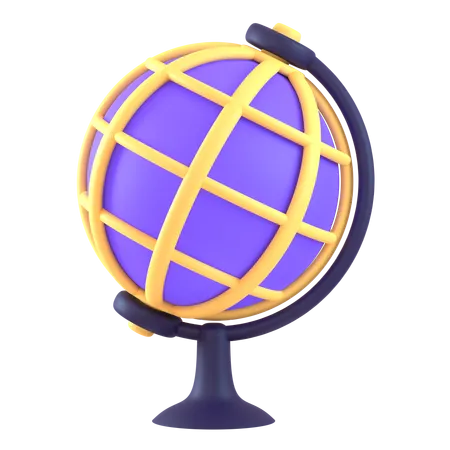 Globe  3D Icon