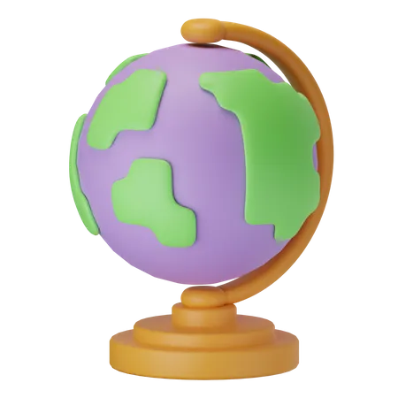 Globe  3D Icon