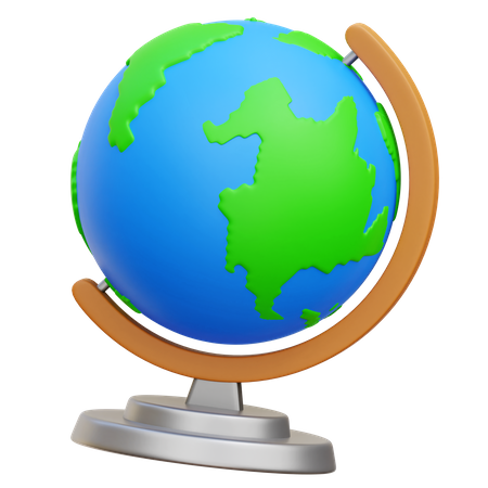 Globe  3D Icon