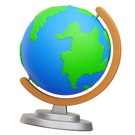 Globe  3D Icon