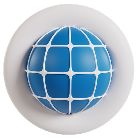 Globe  3D Icon