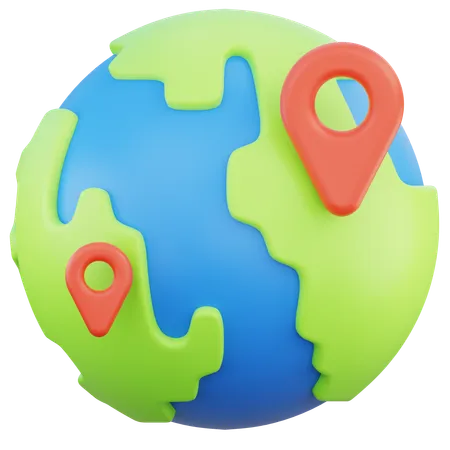 Globe  3D Icon