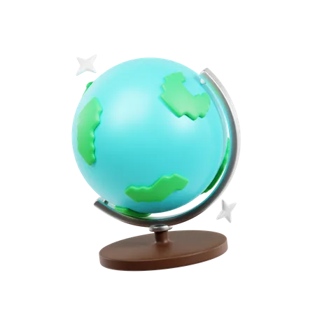 Globe  3D Icon