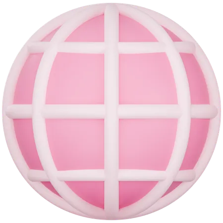 Globe  3D Icon