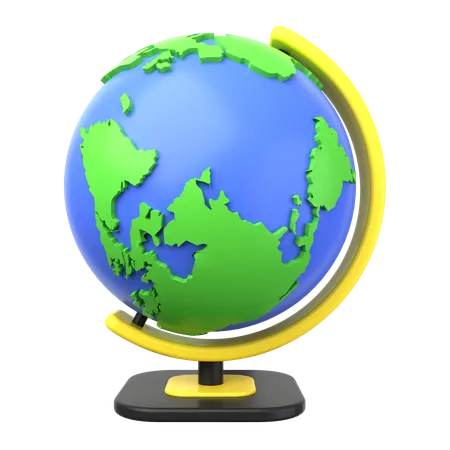 Globe  3D Icon