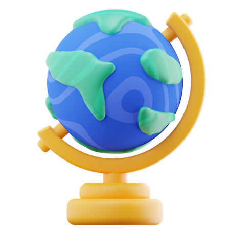 Globe  3D Icon