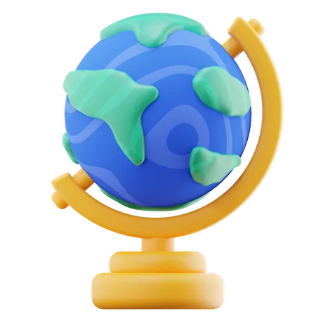 Globe  3D Icon