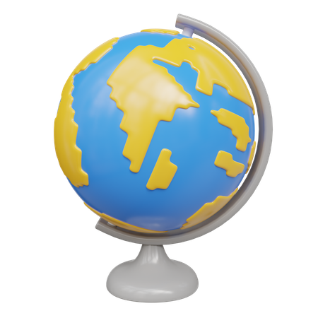 Globe  3D Icon