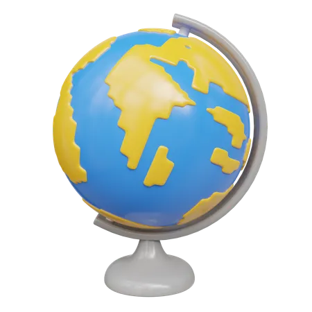 Globe  3D Icon