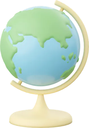 Globe  3D Icon