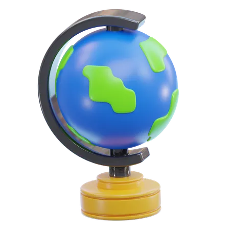 Globe  3D Icon