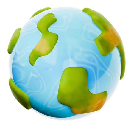 Globe  3D Icon