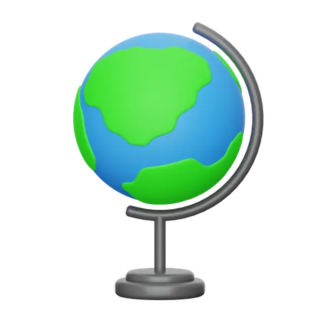 Globe  3D Icon