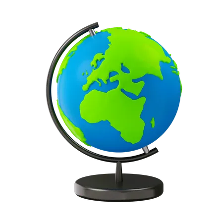 Globe  3D Icon