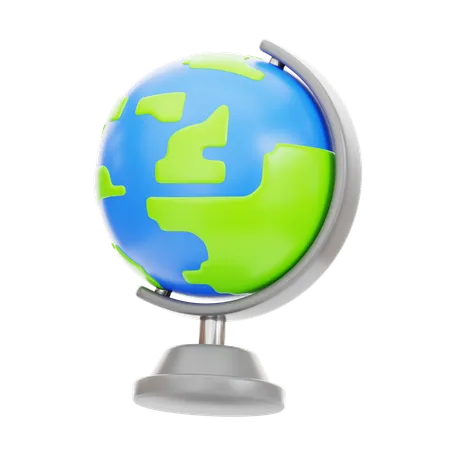 Globe  3D Icon