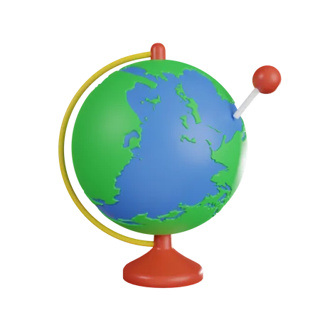 Globe  3D Icon