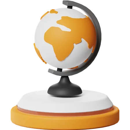 Globe  3D Icon