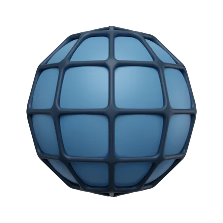 Globe  3D Icon