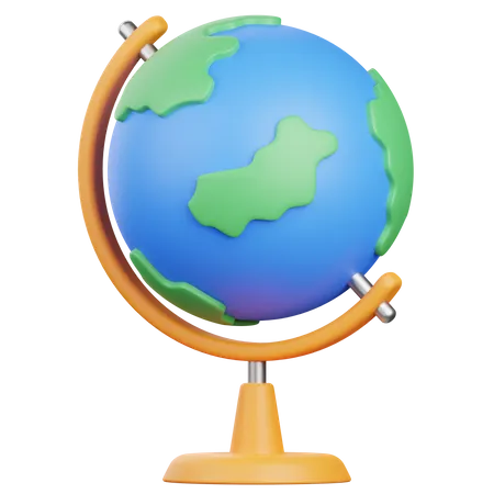 Globe  3D Icon